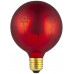 RETLUX RXL 368 karácsonyi LED izzó, G95, E27, piros 50004931