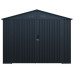 Riwall PRO RMCG 20x10 Anthracite - garázs 6 x 3 m nyeregtetővel, antracit színű CG-K2010