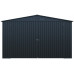 Riwall PRO RMCG 20x13 fém garázs 3,8 x 6 m, antracit színű, nyeregtetővel CG-K2013