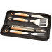 Riwall PRO RBBQ 4W SET 4-részes prémium grillkészlet, rozsdamentes acél RACC00132