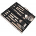 Riwall PRO RBBQ 7S SET 7-részes rozsdamentes acél grillkészlet kofferben RACC00133
