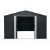 Riwall PRO RMSA 12x10 Anthracite Fém kerti ház 3 x 3,7 m SD-X1210-H170C-A