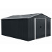 Riwall PRO RMSA 12x10 Anthracite Fém kerti ház 3 x 3,7 m SD-X1210-H170C-A