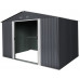 Riwall RMSA 8x10 Antharcite Fém kerti ház 3 x 2,4 m SD-X0810-H170C-A