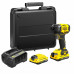 Stanley SFMCF820D2K-QW FatMax V20 Akkus ütvecsavarozó 1/4" (18V/2x2,0Ah), koffer
