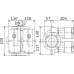 WILO Stratos-D 32/1-12 PN16 keringetőszivattyú, 220 mm 2083606