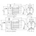 WILO WJ 203 X DM IE3 Önfelszívó többfokozatú centrifugálszivattyúk 4212734