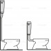 ALCAPLAST Alca Uni Start/Stop univerzális műanyag WC tartály A94-1/2"