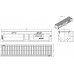 ACO SELF Euroline 2.0 folyóka horganyzott acél ráccsal 0,5 m, H=10 cm 3003694
