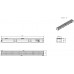 ACO SELF Euroline 2.0 folyóka öntöttvas ráccsal B125 1 m, H=10,4 cm 3003697