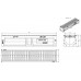 ACO SELF Euroline 2.0 folyóka öntöttvas ráccsal B125 0,5 m, H=10,4 cm 3003698