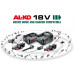 AL-KO B100 LI Akkumulátor 18 V/5 Ah 113895