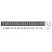 ALCAPLAST rács a zuhanyfolyókához, 1150 mm, fekete-matt PURE-1150BLACK