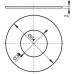 ALCAPLAST tömítőgyűrű, 64 x 30 x 2 mm V0015-ND