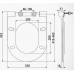 ALCAPLAST WC ülőke, softclose, duroplast A67SLIM
