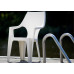 ALLIBERT DANTE magas támlás műanyag kerti szék, cappuccino 221210 (17187057)