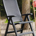 ALLIBERT MONTREAL dönthető műanyag kerti szék 2 db, grafit 222971 (17201891)