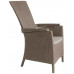 ALLIBERT VERMONT műrattan kerti fotel, cappuccino/bézs 238449 (17201675)