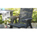 CURVER BRASILIA Dönthető műanyag kerti szék, 63 x 67 x 111 cm, cappuccino 228013