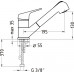 ALVEUS AM 20 konyhai csaptelep Algranit, terra 1056040