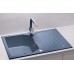 ALVEUS SENSUAL 30 mosogatótálca, 850 x 520 mm, granital plus steel 04
