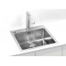 ALVEUS PURE 30 rozsdamentes mosogató, 515 x 525 mm 1103609