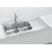ALVEUS CLASSIC PRO 100 teletetős rozsdamentes mosogató, 1200 x 600 mm, szatén 1130474