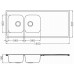 ALVEUS CLASSIC PRO 110 teletetős rozsdamentes mosogató, 1400 x 600 mm, szatén 1132129