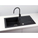 ALVEUS FALCON 30 gránit mosogató, 780 x 435 mm, fekete