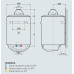 ARISTON S/SGA X 120 EE Tárolós rendszerű kéményes fali gázüzemű vízmelegítő 115l 3211199
