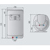 ARISTON SHAPE ECO EVO 50 V Elektromos vízmelegítő 50l 1,8kW 3626073