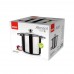 BANQUET AKCENT Rozsdamentes acél edény 24 cm, 9 l, fedővel 48003090