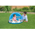 BESTWAY Safari Sun Felfújható medence napellenzővel, 97 x 66 cm 52559