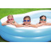 BESTWAY Family Pool Lagoon felfújható medence, 262 x 157 x 46 cm 54117