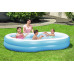 BESTWAY Family Pool Lagoon felfújható medence, 262 x 157 x 46 cm 54117