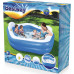 BESTWAY Family Pool Fun felfújható medence, 213 x 206 x 69 cm 54153