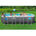 BESTWAY Steel Pro Max Splashview Fémvázas medence szett, 488 x 244 x 122 cm 561MB