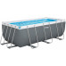 BESTWAY Power Steel Fémvázas medence szett, 412 x 201 x 122 cm 56457