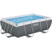 BESTWAY Power Steel Fémvázas medence szett, 282 x 196 x 84 cm 56629