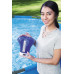 BESTWAY FlowClear úszó tabletta adagoló hőmérővel, kék, 18,5 cm 58209