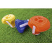 BESTWAY FlowClear úszó tabletta adagoló hőmérővel, kék, 18,5 cm 58209
