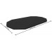 BESTWAY Medencetakaró 427 x 250 cm-es medencékhez, fekete 58425