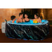 BESTWAY Lay-Z-Spa Hollywood Luxe AirJet Jakuzzi, 180 x 180 x 66 cm, 6 személyes 6001F