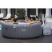 BESTWAY Lay-Z-Spa Santorini HydroJet Pro Felfújható jakuzzi, 216 x 80 cm 60075
