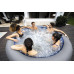 BESTWAY Lay-Z-Spa Santorini HydroJet Pro Felfújható jakuzzi, 216 x 80 cm 60075