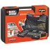 Black & Decker A7200-XJFúrószár és csavarozóbit készlet 109db