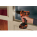 Black & Decker BDCDD12KB-QW Akkus fúró-csavarozó (26Nm/10,8V/2x1,5Ah)