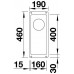 BLANCO SUBLINE 160-U muskat 523404