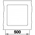 BLANCO SUBLINE 400-F InFino szilgránit mosogató, antracit 523475