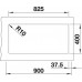 BLANCO SUBLINE 480/320-U InFino szilgránit mosogató, tartufo 523591